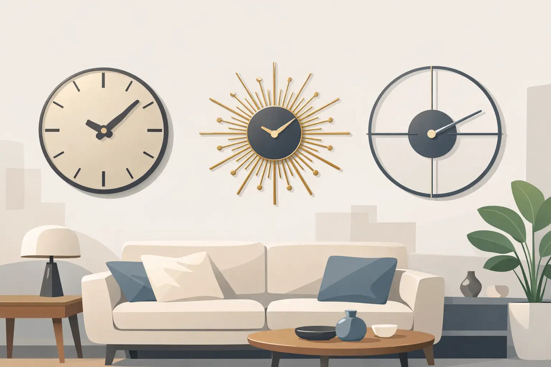 Best Wall Clocks for Living Room Style