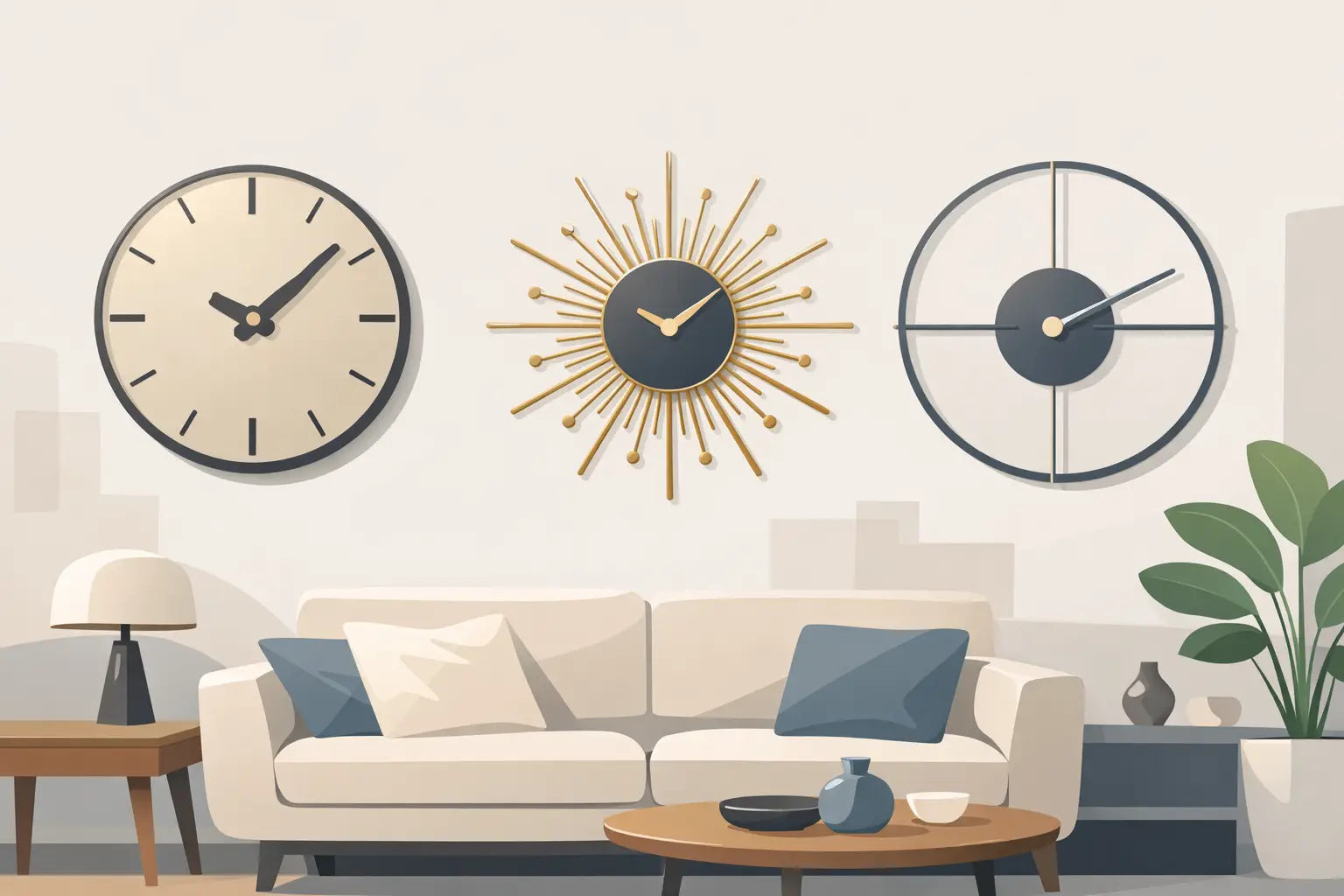 Best Wall Clocks for Living Room Style