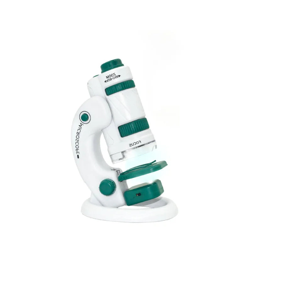 Kids Pocket Microscope Toy Kit 60-120x