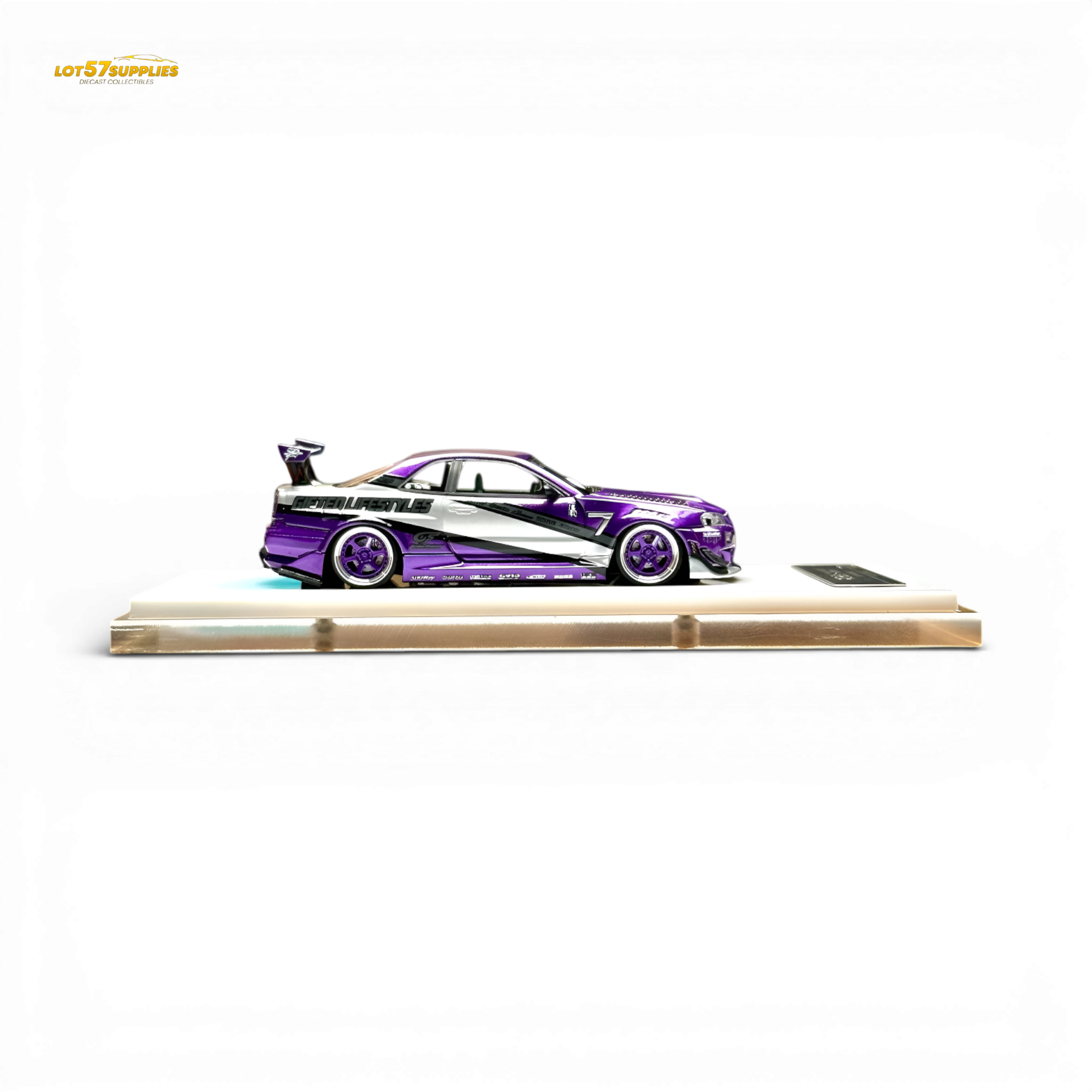 404ERROR x LOT 57 RYOHE's Skyline R34 "GIFTED" Resin 1:64
