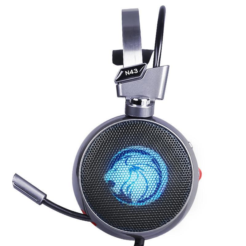 STEVVEX N43 Stereo Gaming Headset with LED & Mic