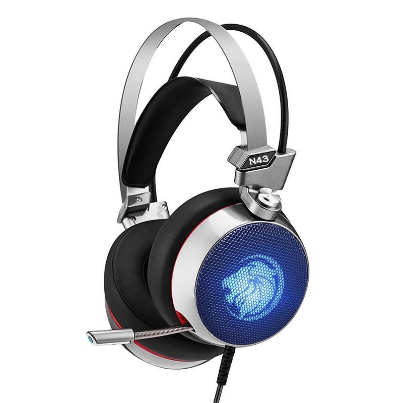STEVVEX N43 Stereo Gaming Headset with LED & Mic