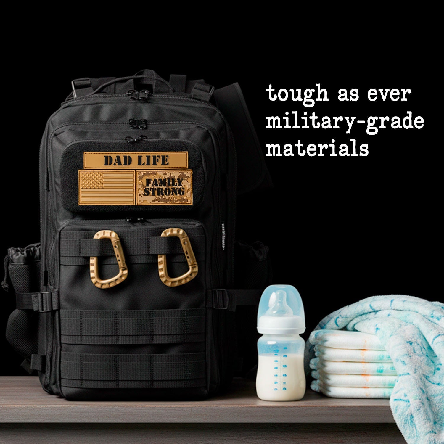 JUG.30L Dad Bag Backpack - Black