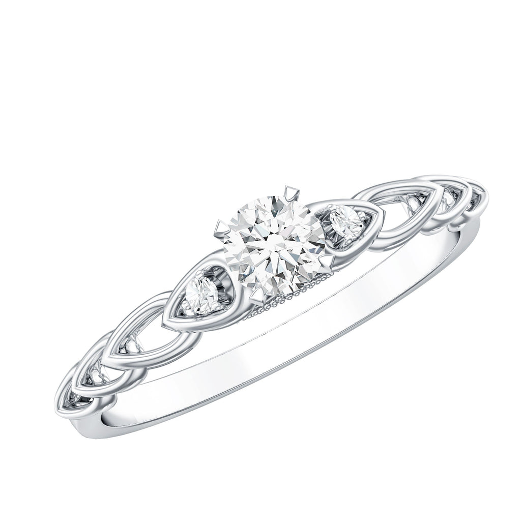 Real Diamond Minimal Promise Ring
