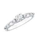 Real Diamond Minimal Promise Ring