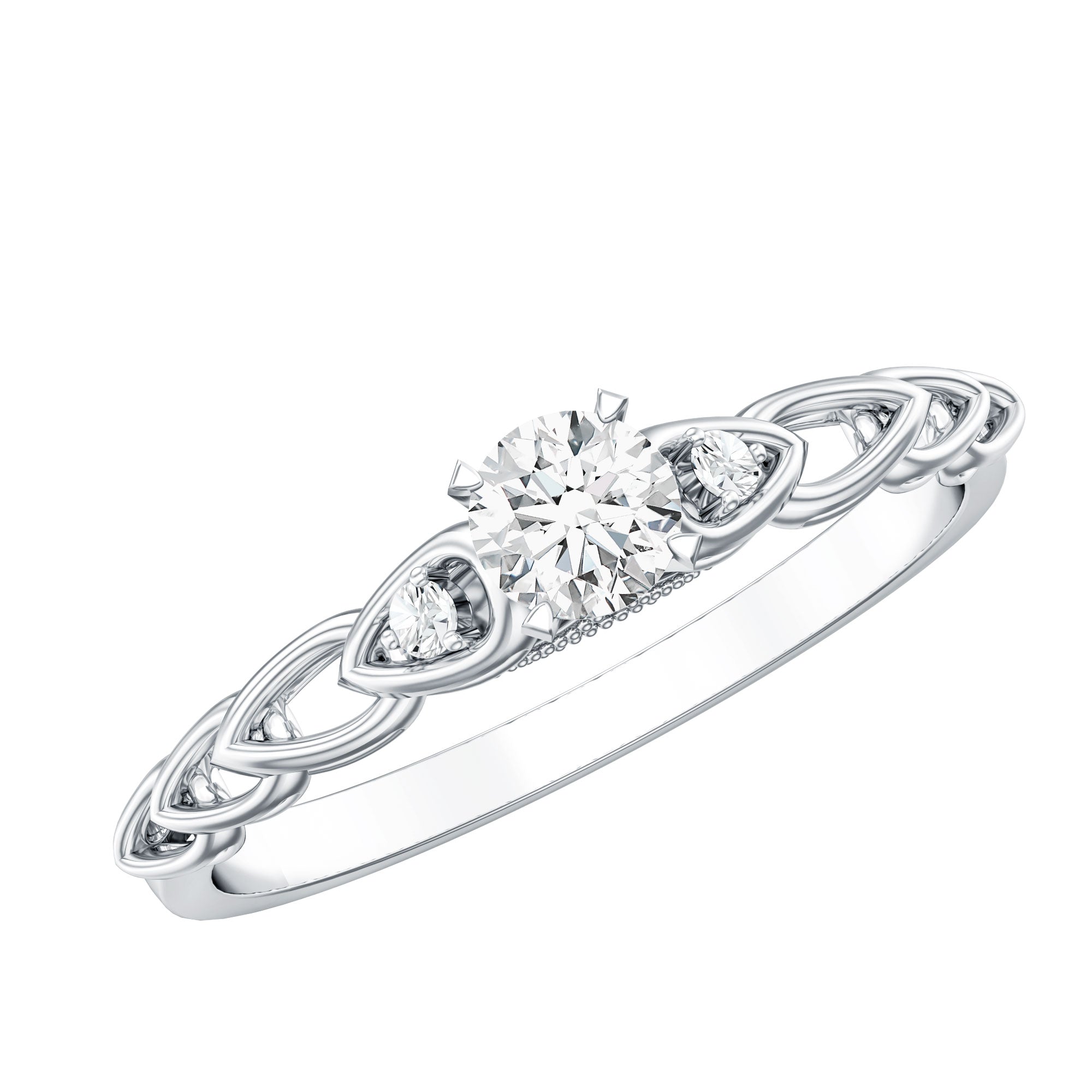 Real Diamond Minimal Promise Ring