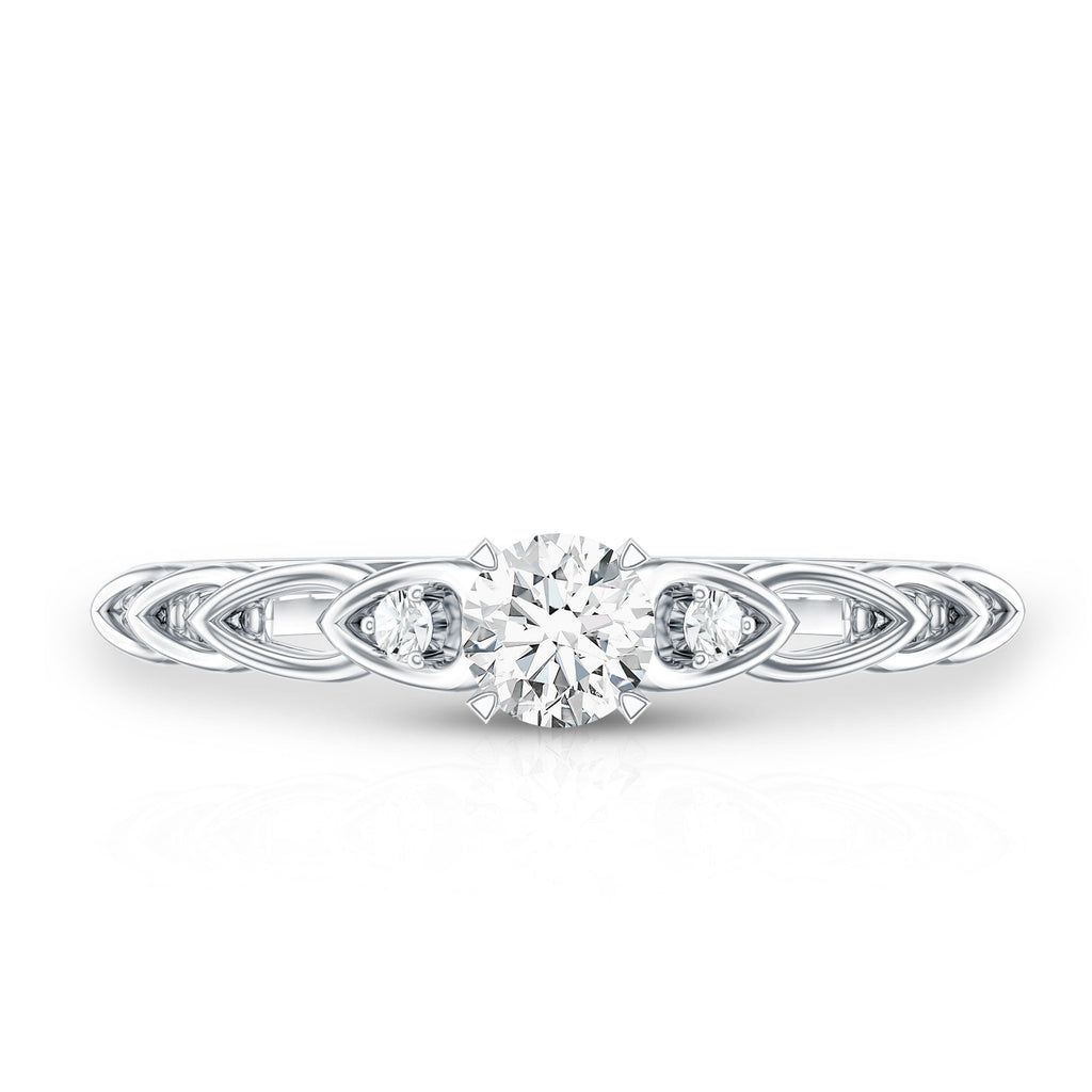 Real Diamond Minimal Promise Ring