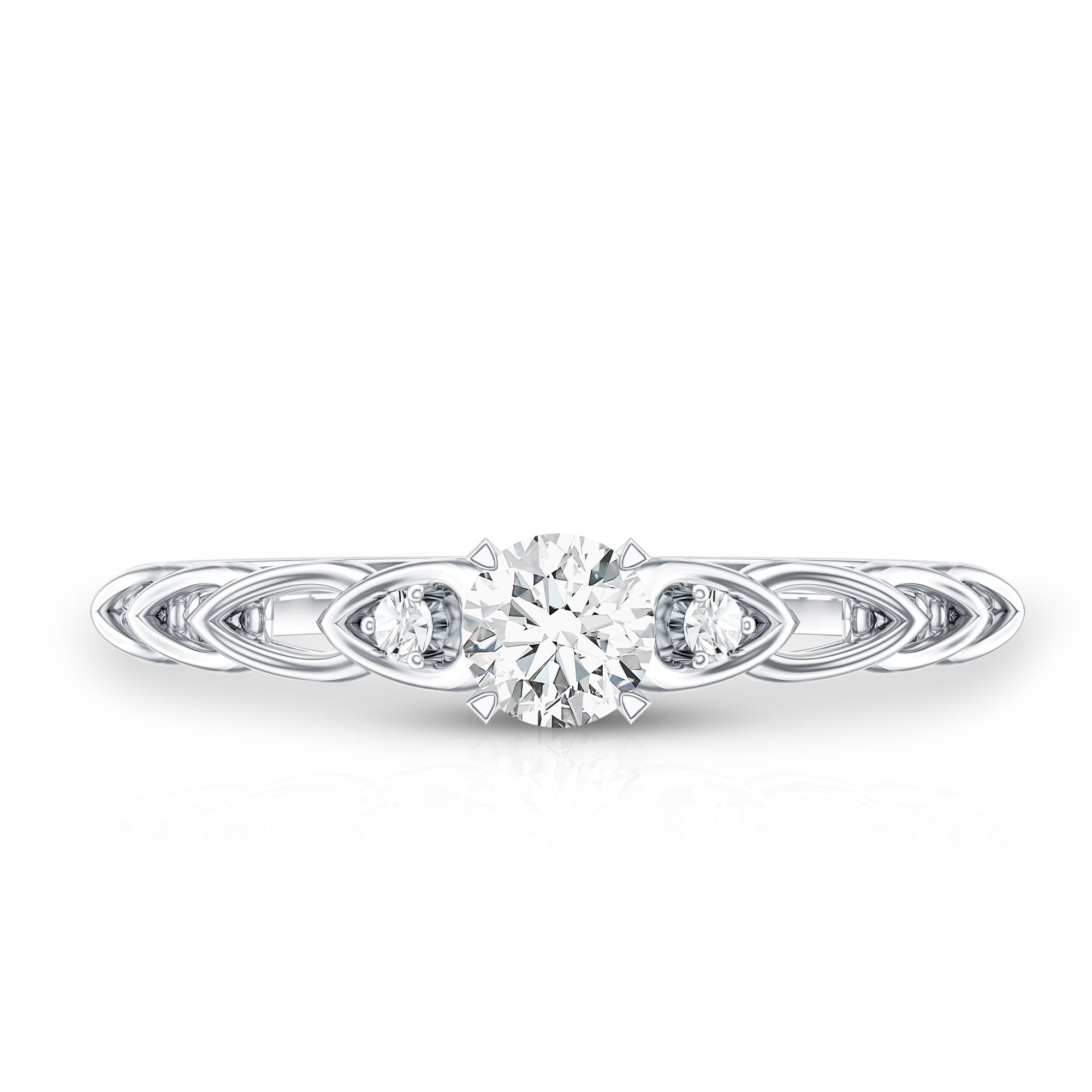 Real Diamond Minimal Promise Ring