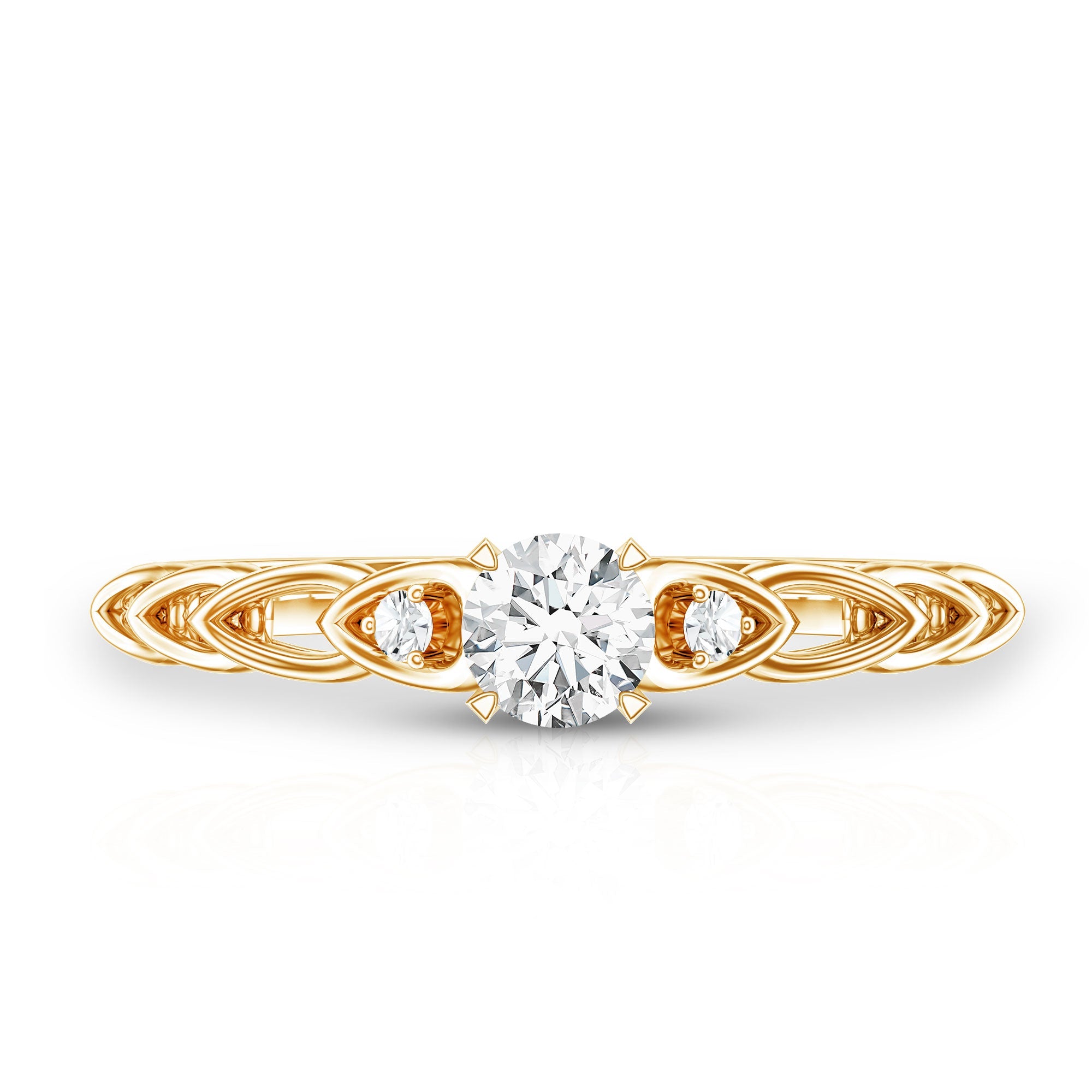 Real Diamond Minimal Promise Ring