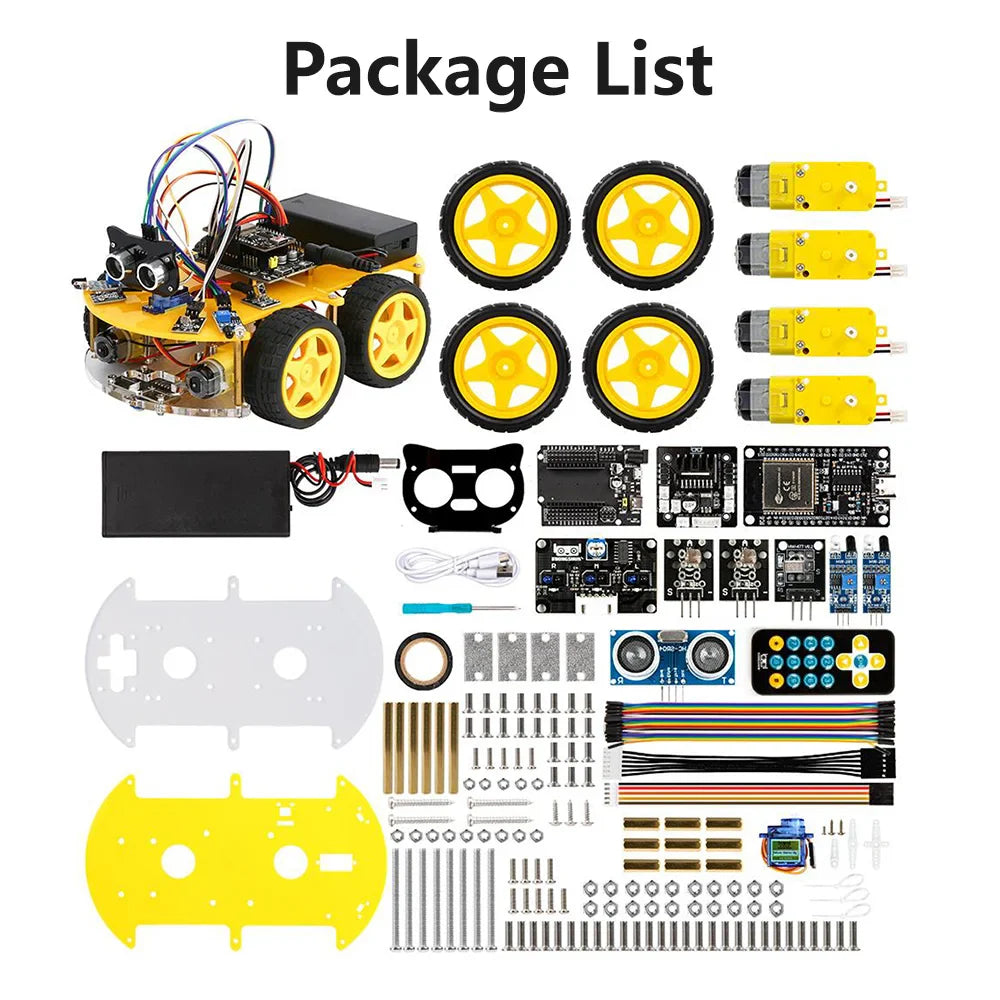ESP32 Smart Robot Car Kit for Arduino & STEM