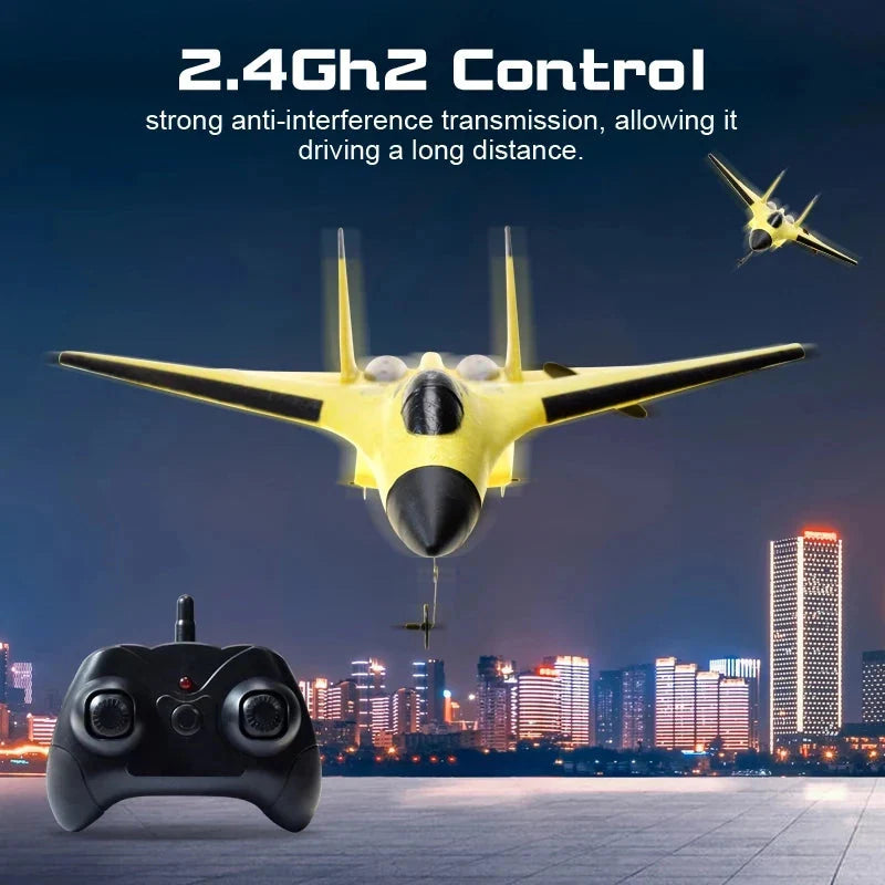 SU35 RC Glider Plane with LED Lights