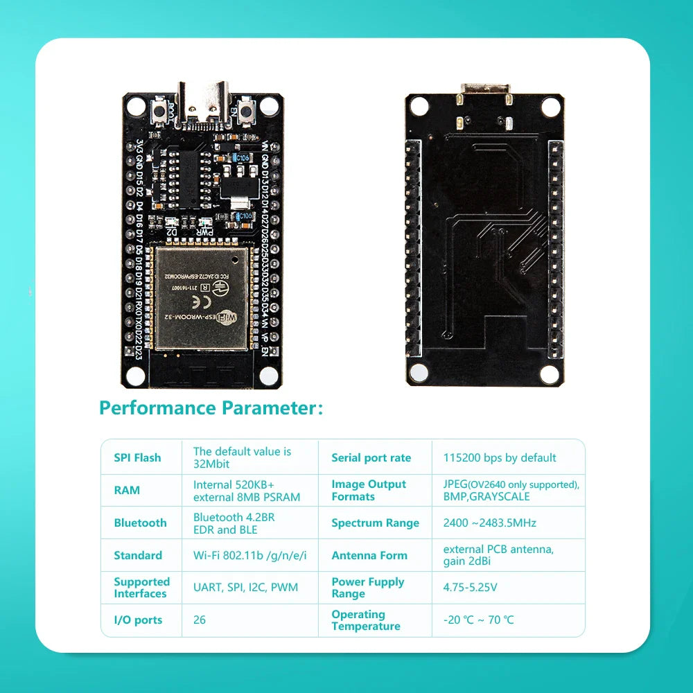 ESP32 Smart Robot Car Kit for Arduino & STEM