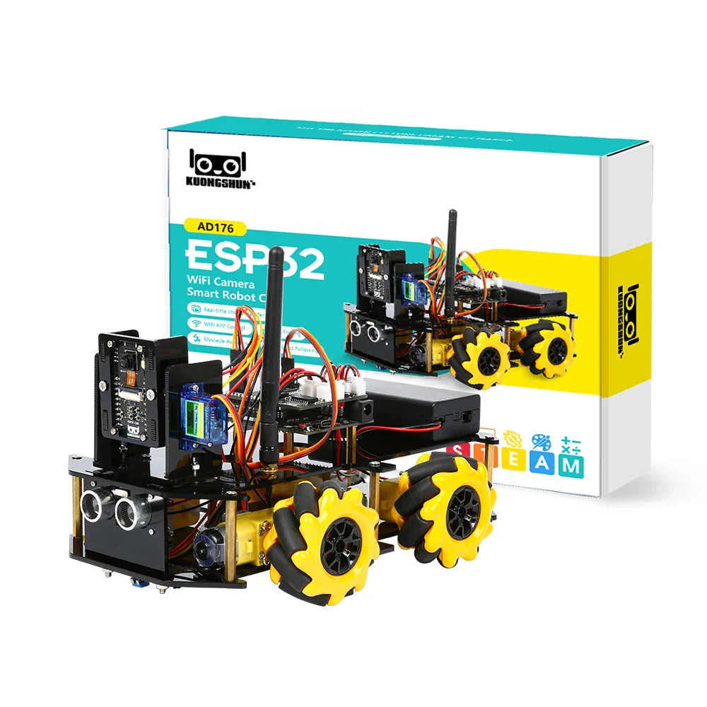 ESP32 Smart Robot Car Kit for Arduino & STEM