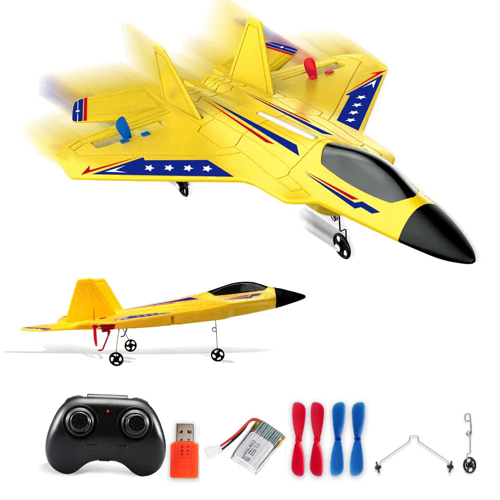 SU35 RC Glider Plane with LED Lights