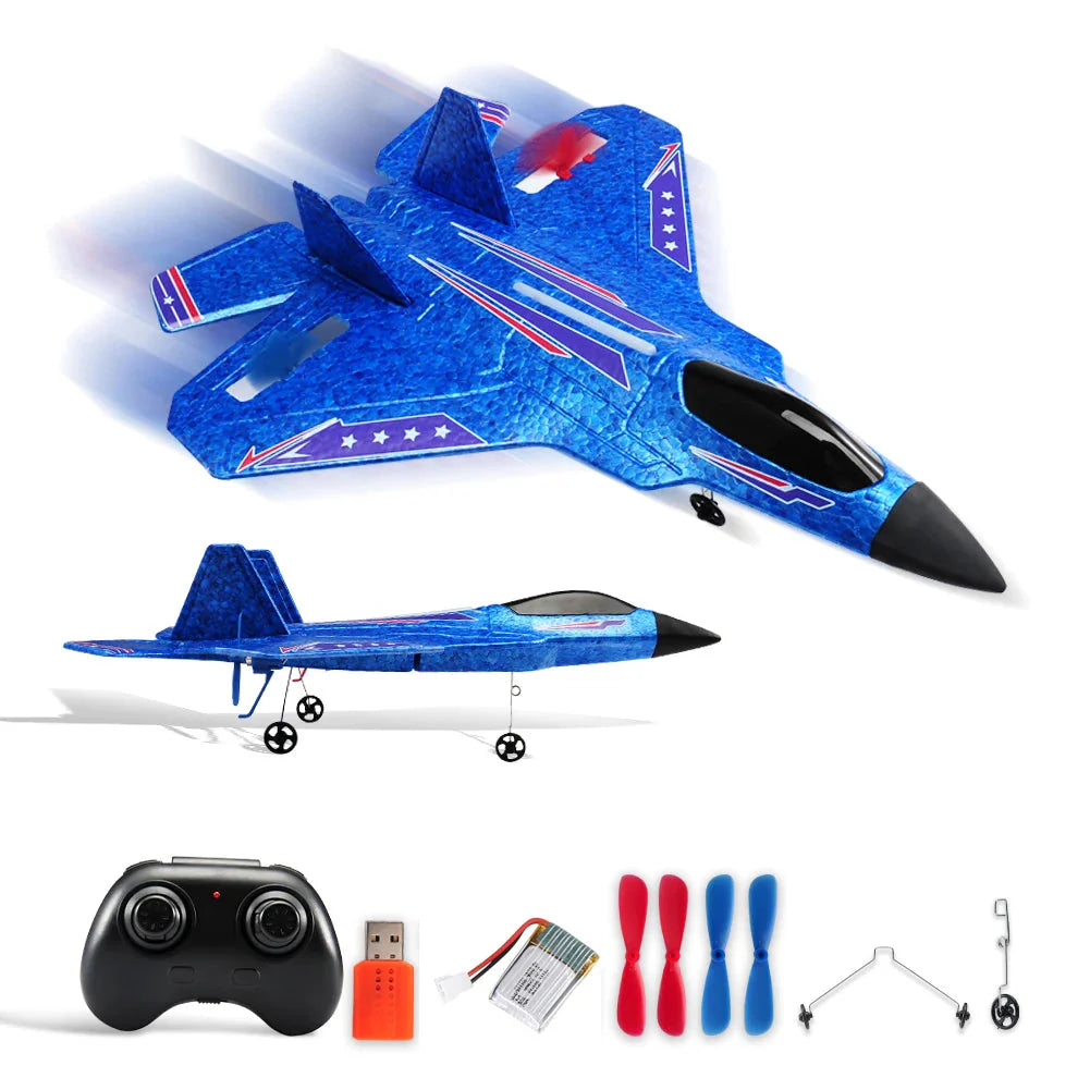 SU35 RC Glider Plane with LED Lights