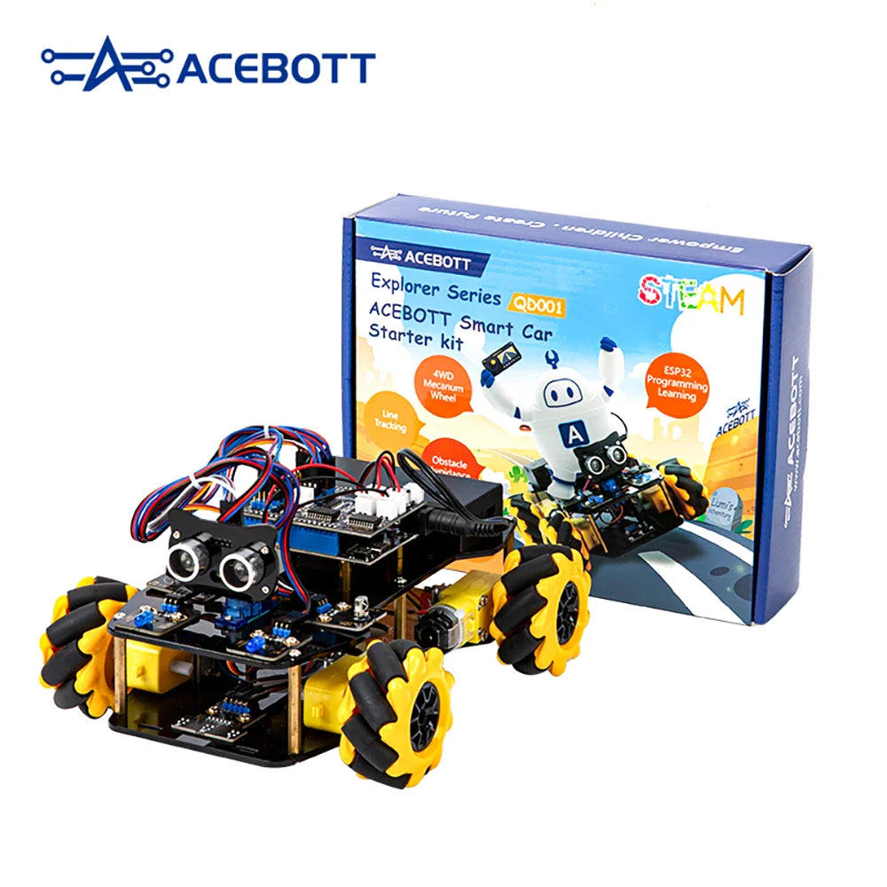 ESP32 Smart Robot Car Kit for Arduino & STEM