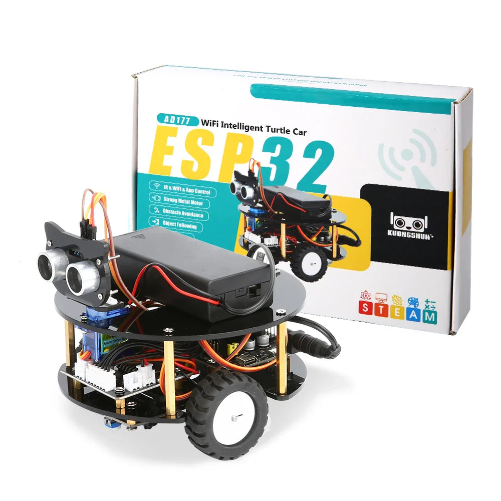 ESP32 Smart Robot Car Kit for Arduino & STEM