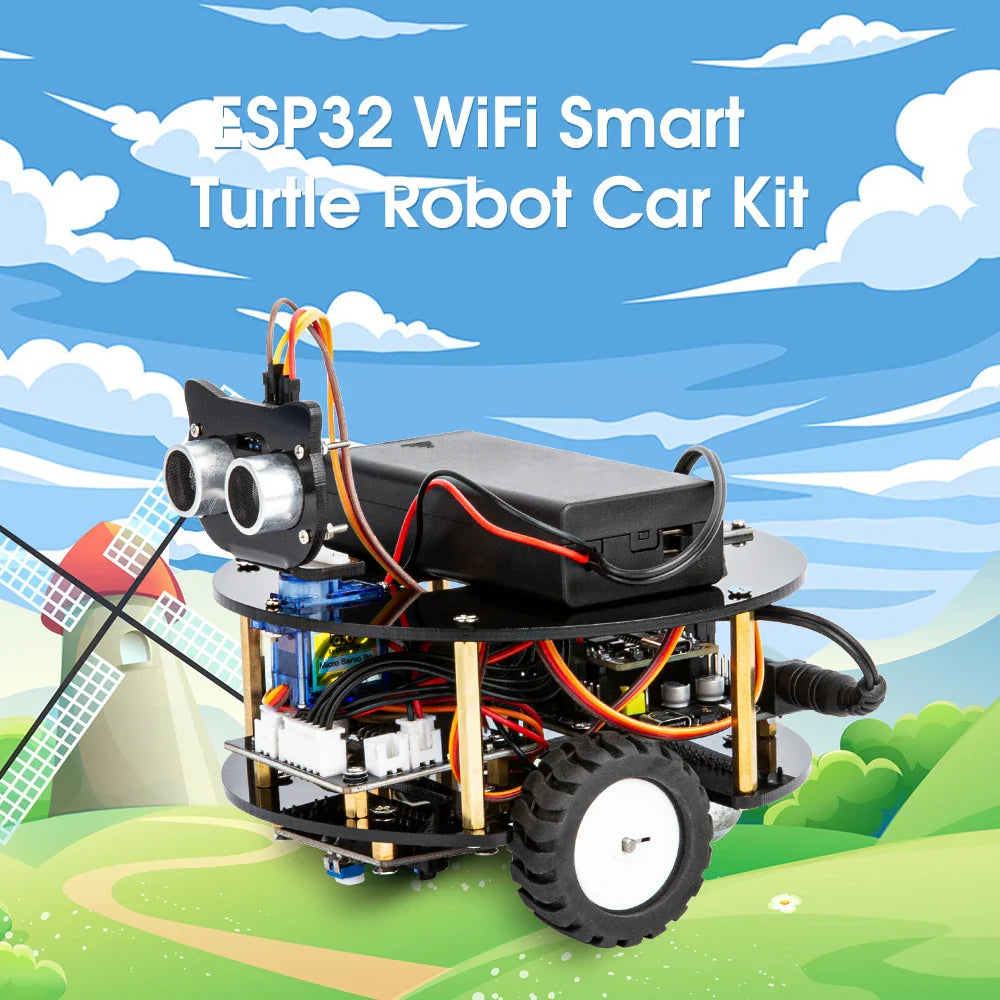 ESP32 Smart Robot Car Kit for Arduino & STEM