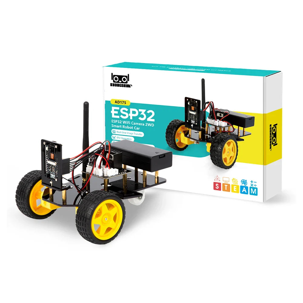 ESP32 Smart Robot Car Kit for Arduino & STEM