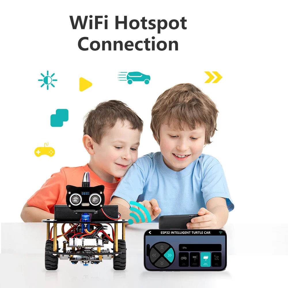 ESP32 Smart Robot Car Kit for Arduino & STEM