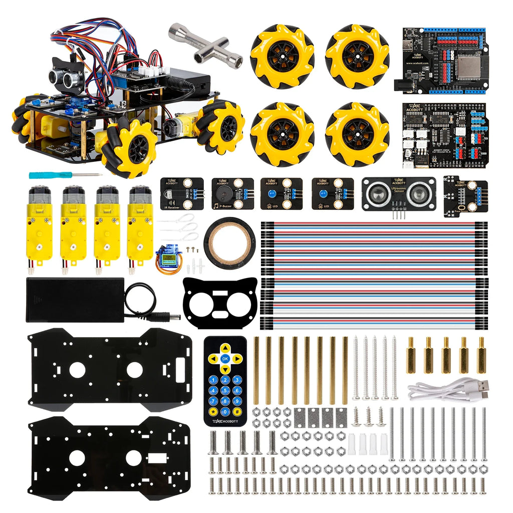 ESP32 Smart Robot Car Kit for Arduino & STEM