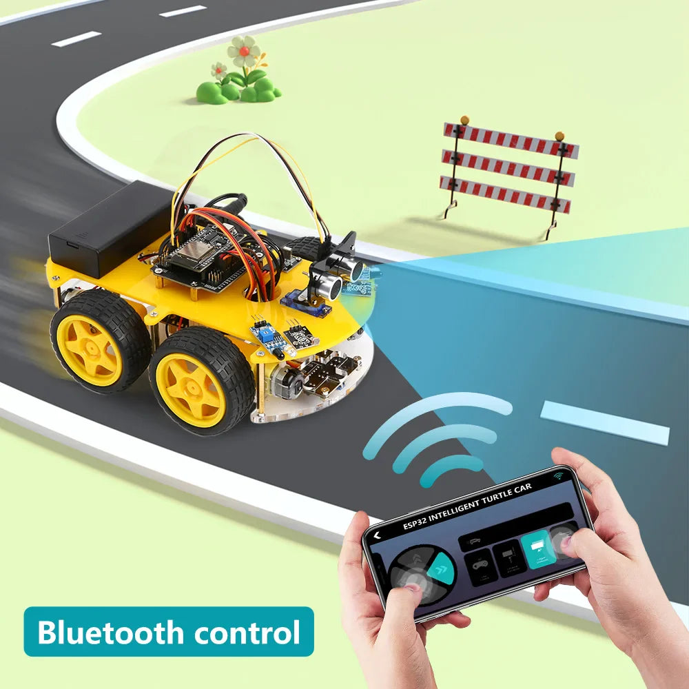 ESP32 Smart Robot Car Kit for Arduino & STEM