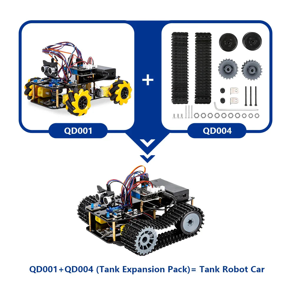 ESP32 Smart Robot Car Kit for Arduino & STEM