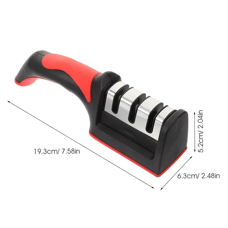 Tungsten Carbide Knife Sharpener | Stainless Steel Kitchen Sharpening Tool