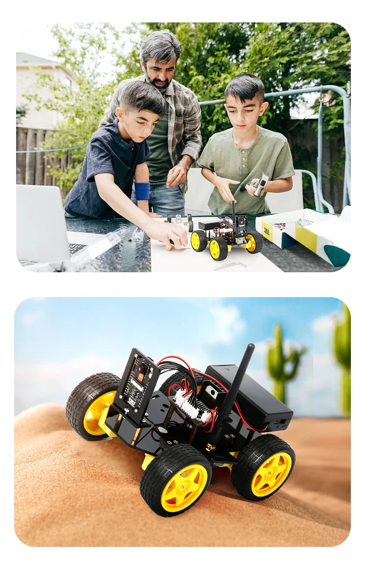 ESP32 Smart Robot Car Kit for Arduino & STEM