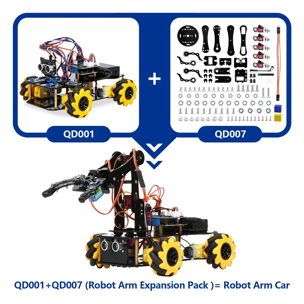 ESP32 Smart Robot Car Kit for Arduino & STEM