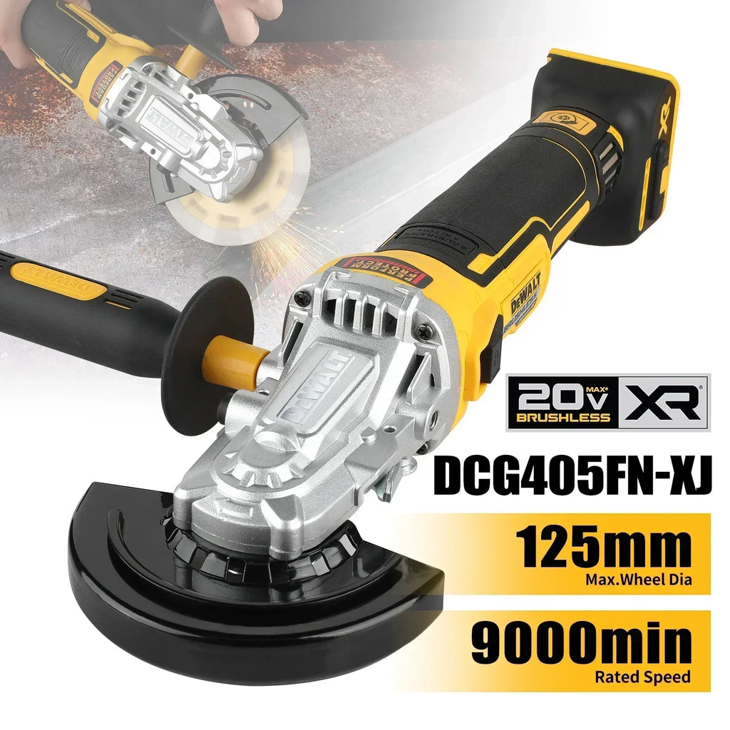 Electric Power Tool Combo Kit — Impact Wrench, Angle Grinder, Polisher and Impact/Hand Drill