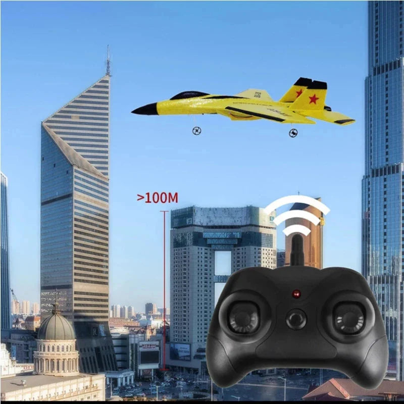 SU35 RC Glider Plane with LED Lights