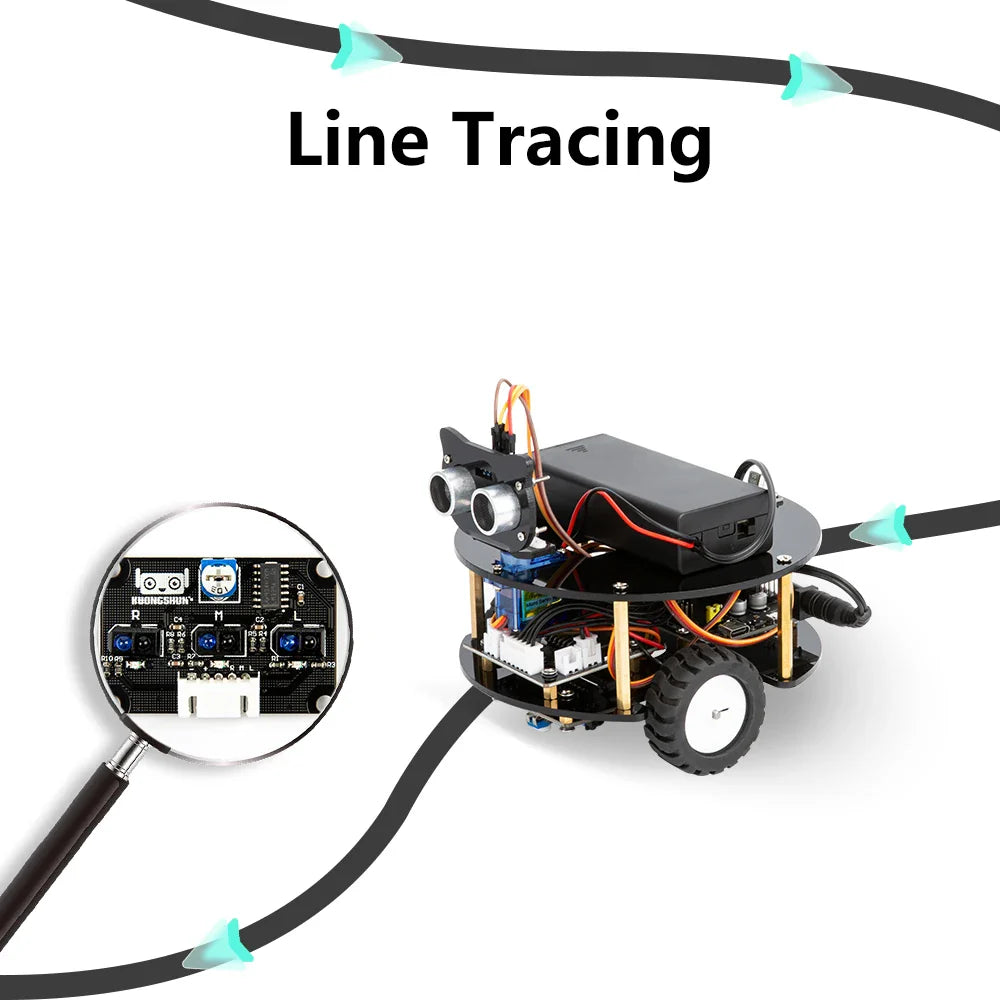ESP32 Smart Robot Car Kit for Arduino & STEM