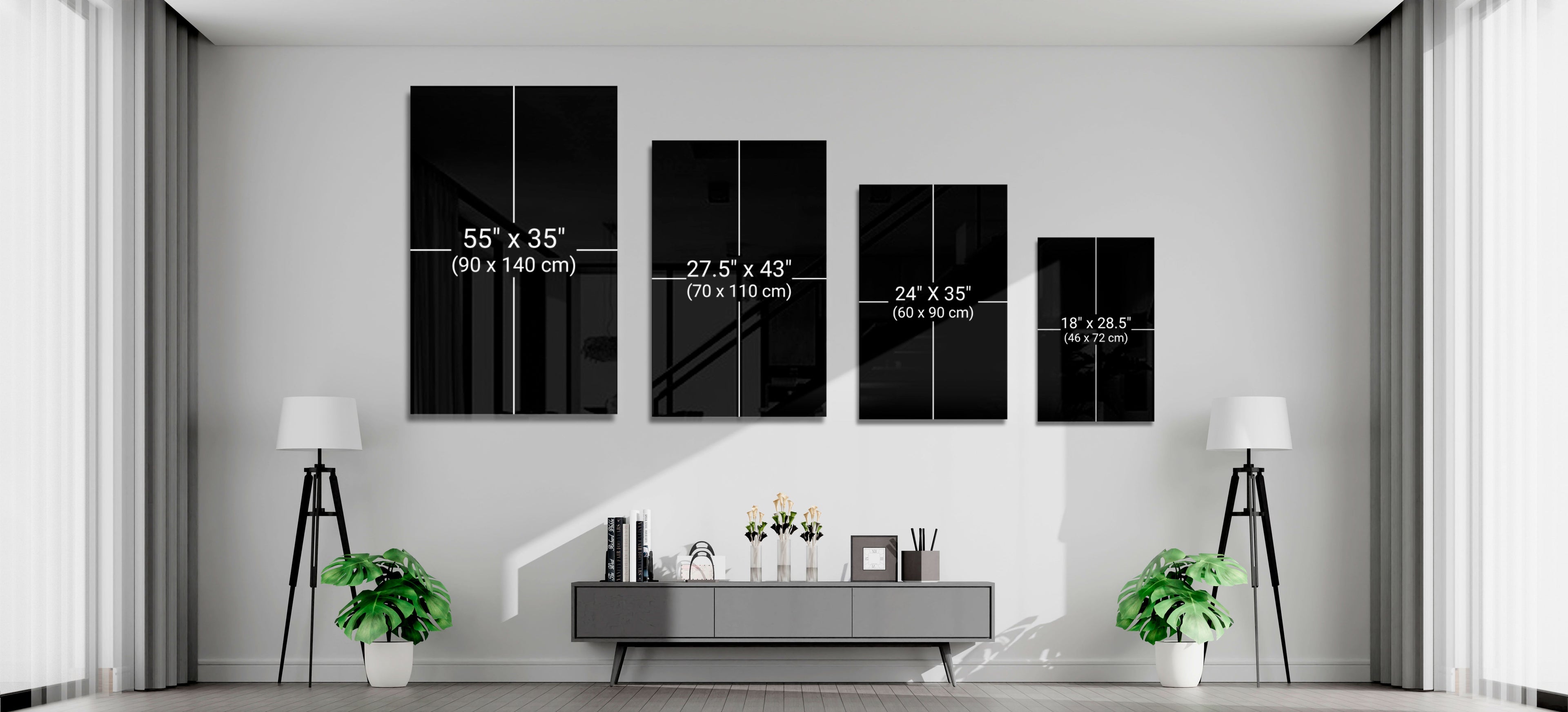 Marilyn Monroe Glass Wall Art