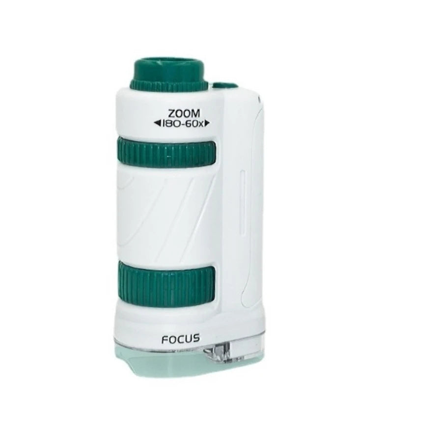 Kids Pocket Microscope Toy Kit 60-120x