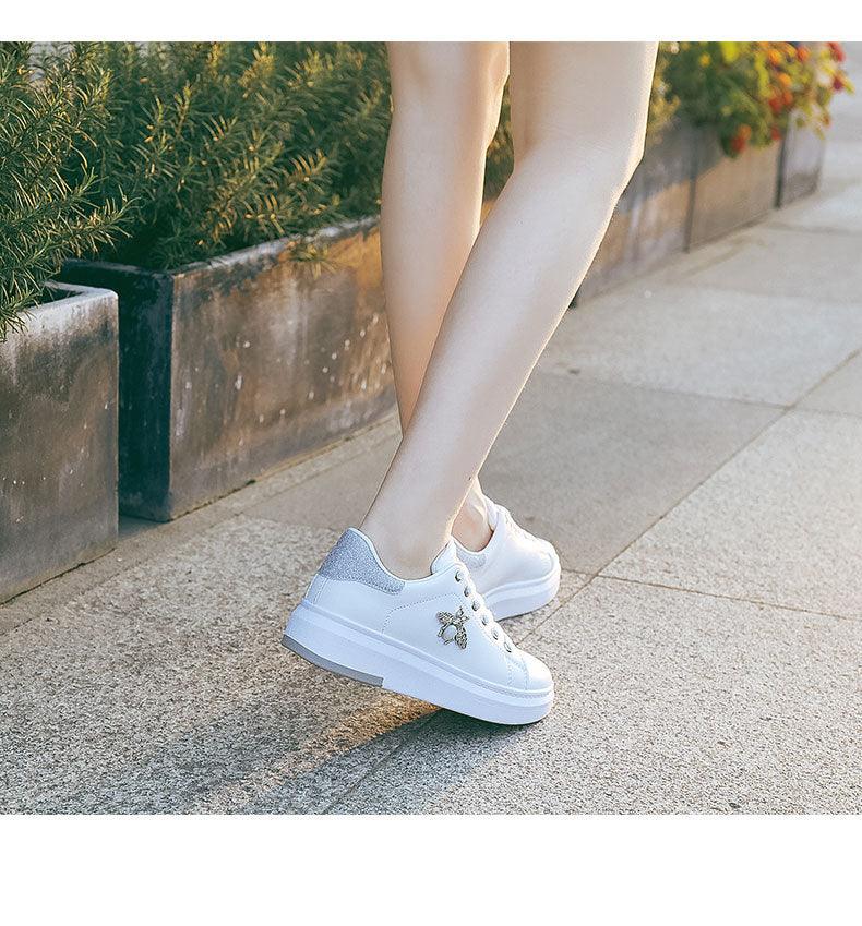 Women's Rhinestone Platform Sneakers