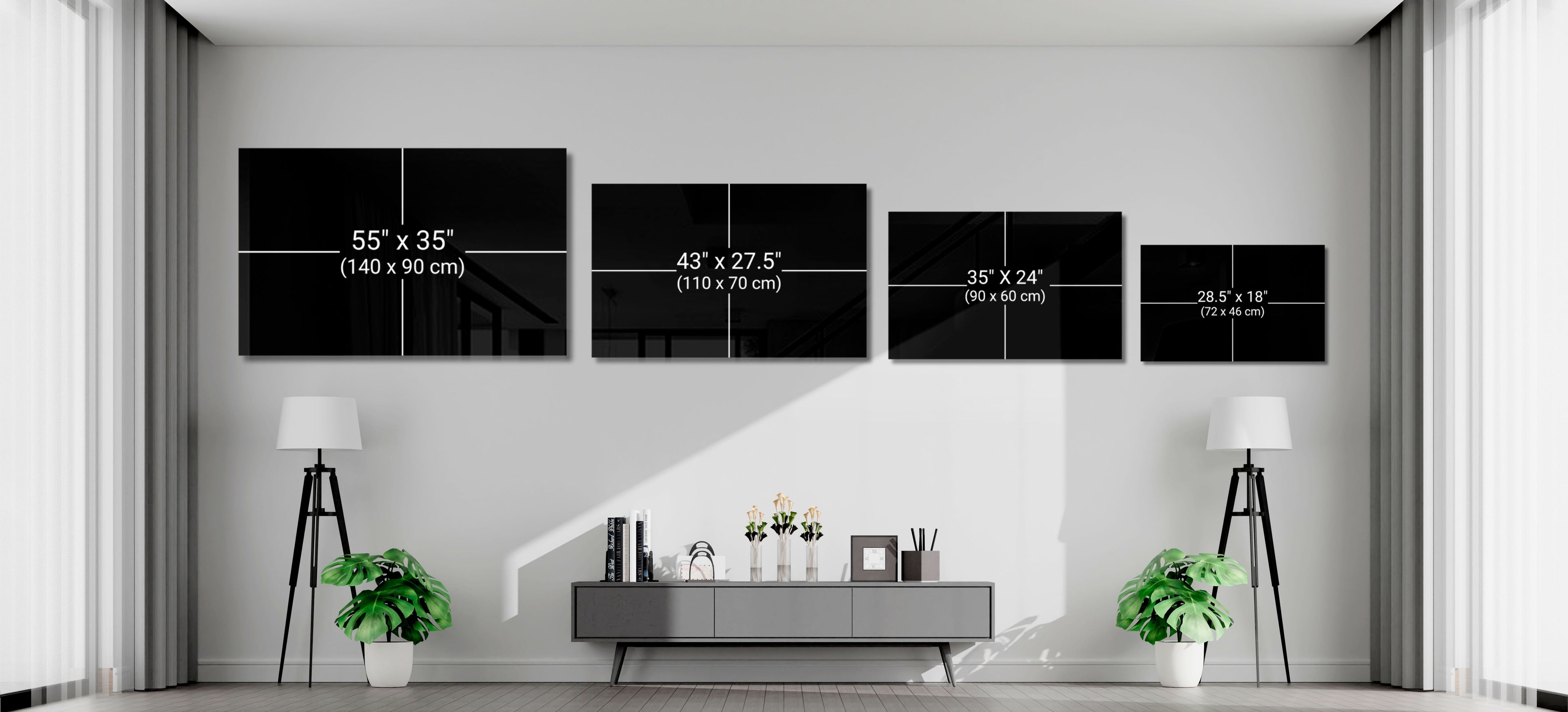 Marilyn Monroe Glass Wall Art